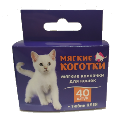 Мягкие коготки красные