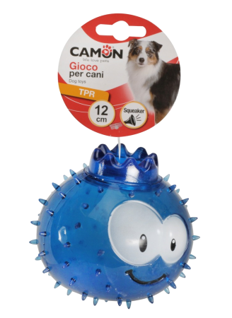 Camon. Игрушка Мяч резиновый с глазами, 12 см.