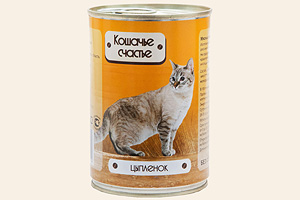 Кошачье счастье для кошек с цыпленком