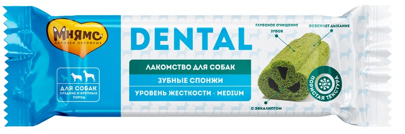 Лакомство Мнямс DENTAL для собак