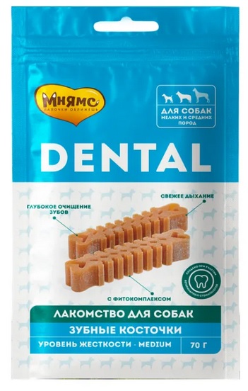 Лакомство Мнямс DENTAL для собак 