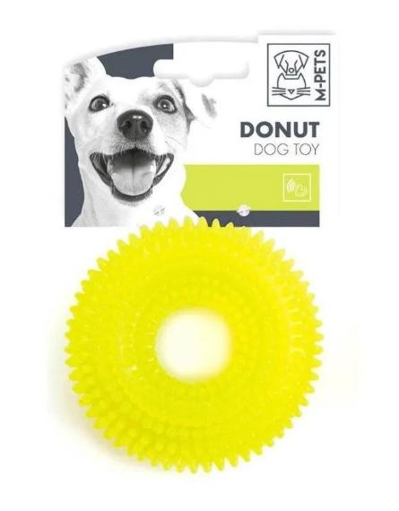 Mpets. Игрушка для щенков DONUT кольцо 9см