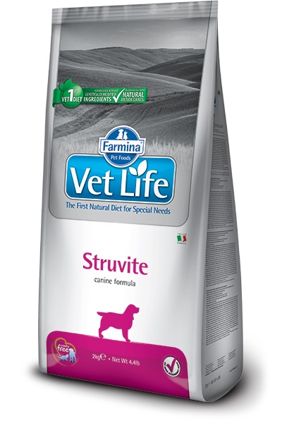 Farmina (Фармина) Vet Life Struvite, диетическое питание для собак при мочекаменной болезни