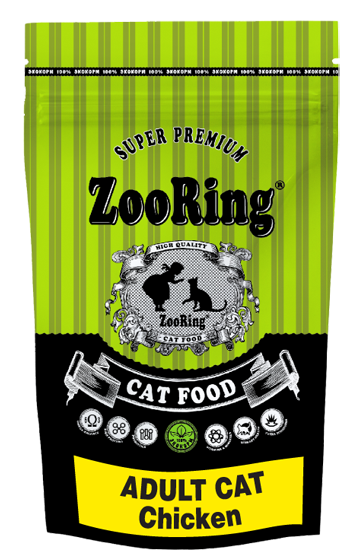 ZooRing. Adult Cat Chicken. Для взрослых кошек. С цыпленком