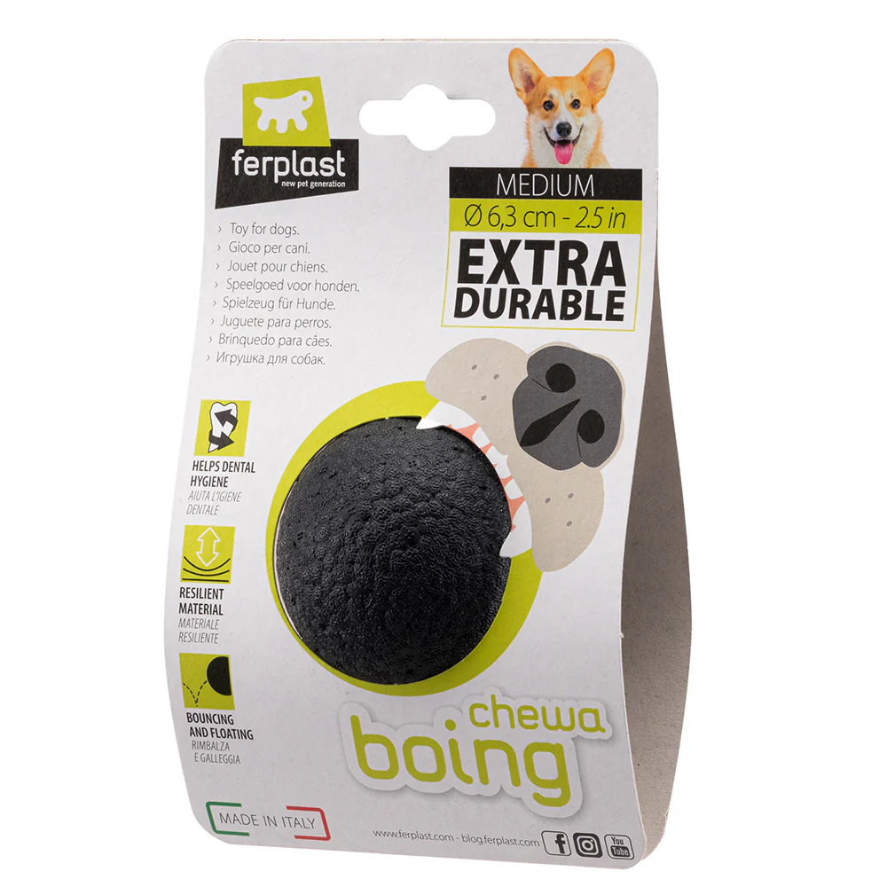 Ferplast. Игрушка-мяч CHEWA BOING Medium, плавающий, d 6,3 см