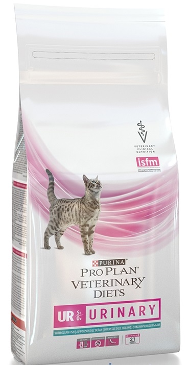 Purina UR для кошек при мочекаменной болезни с океанической рыбой