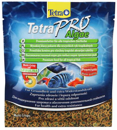 Корм для рыб TETRA Pro Algae Crisps 12г чипсы