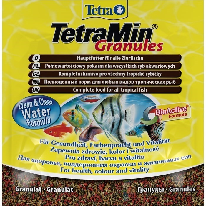 Корм для рыб TetraMin Granules 15г гранулы