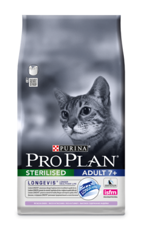 Pro Plan Sterilised 7+ с индейкой