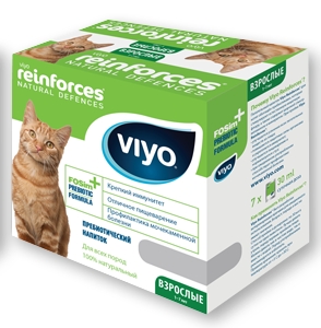 VIYO Напиток-пребиотик для взрослых кошек 7*30 мл