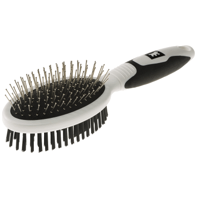 Расческа-щётка GRO 5763 PREMIUM двойная для собак и кошек Ferplast