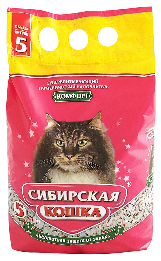 СИБИРСКАЯ КОШКА наполнитель КОМФОРТ