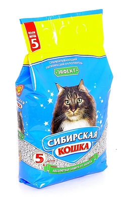 СИБИРСКАЯ КОШКА наполнитель ЭФФЕКТ