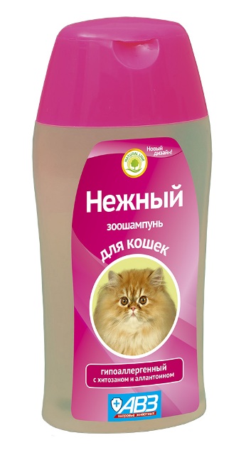 НЕЖНЫЙ шампунь для кошек