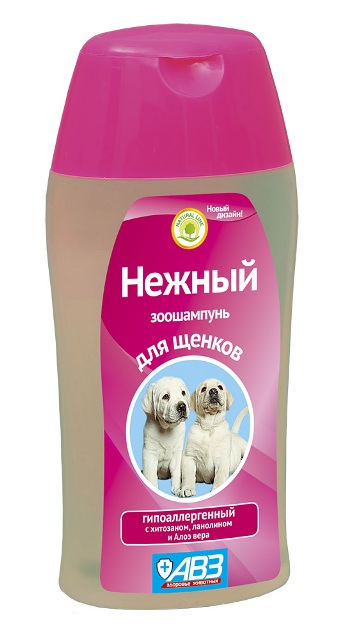 НЕЖНЫЙ щампунь для щенков