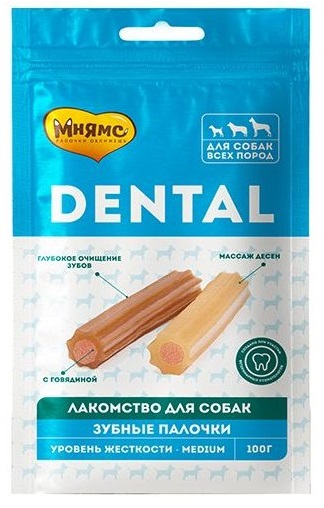 Лакомство Мнямс DENTAL для собак 