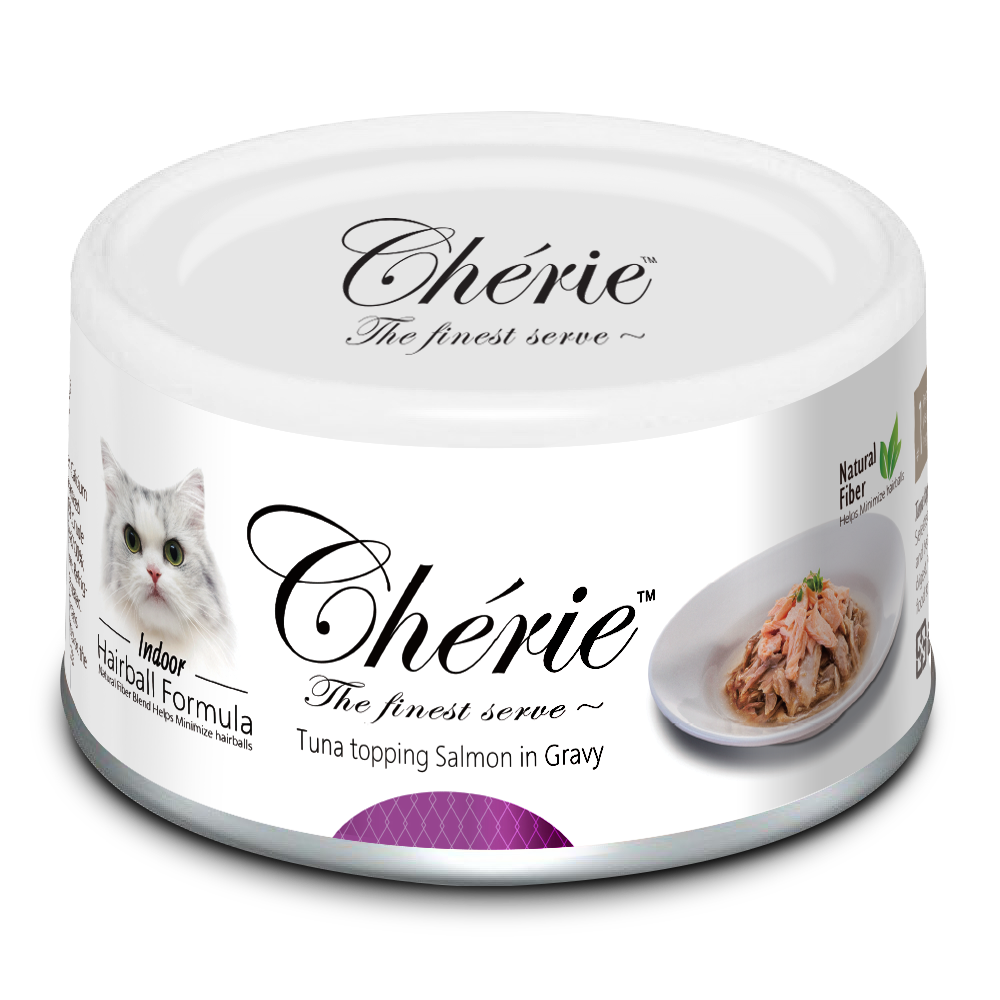 Pettric Cherie Hairball Control. Тунец с лососем в подливе