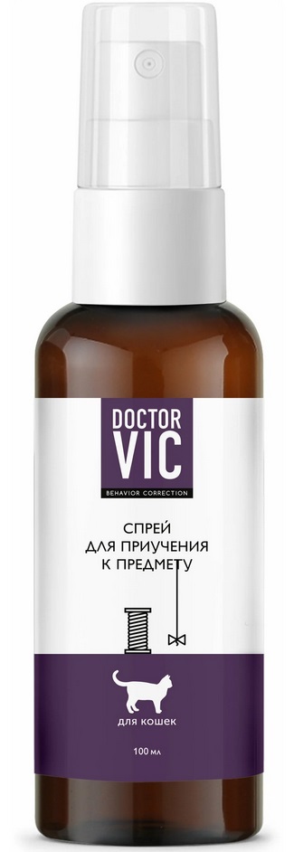 Doctor VIC Спрей для приучения кошек к предмету