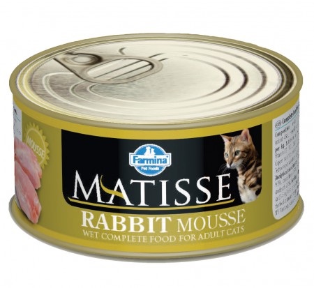 Farmina Matisse, конс. для кошек. Мусс с кроликом, 85 г