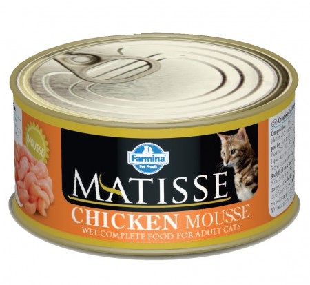 Farmina Matisse, конс. для кошек. Мусс с курицей, 85 г