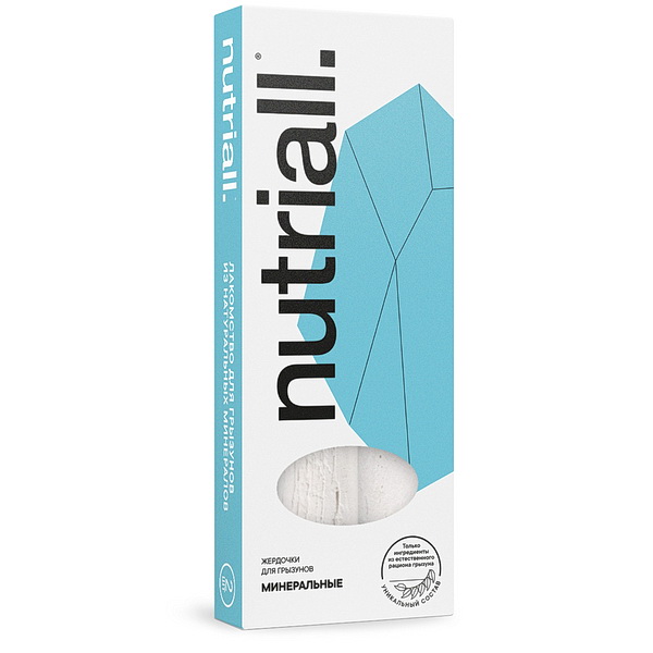 Nutrial.Миниральная жердочка  для грызунов