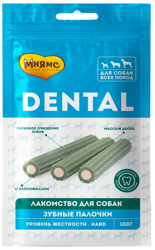 Лакомство Мнямс DENTAL для собак 