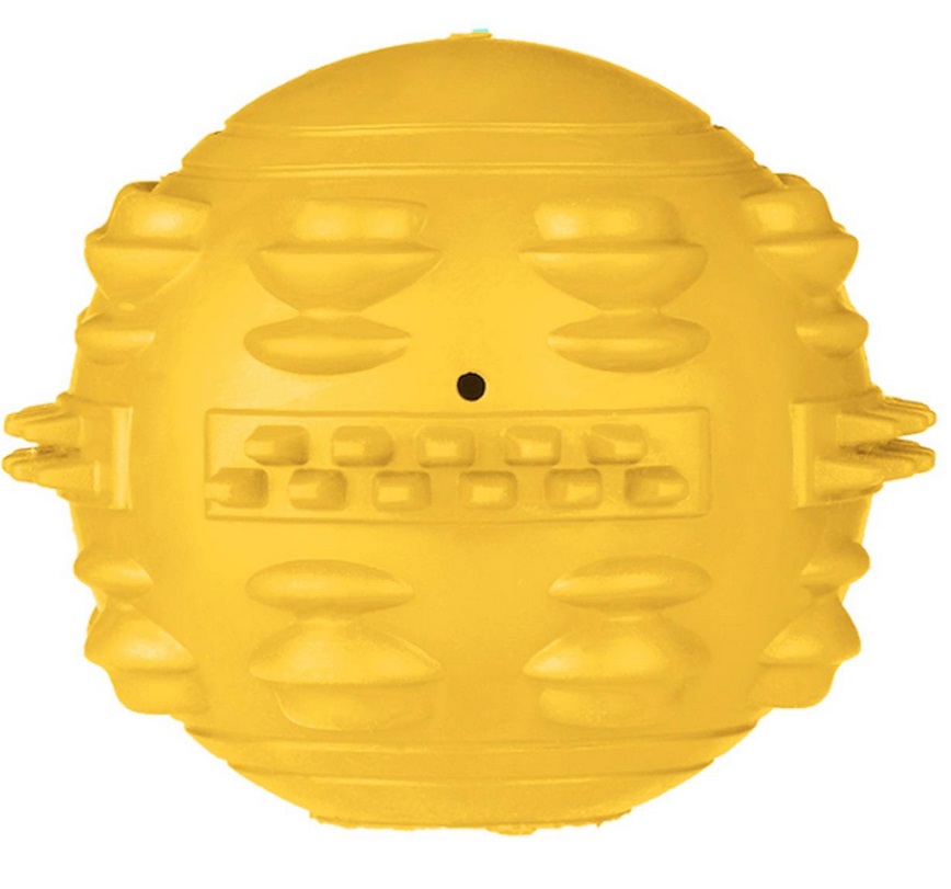 Игрушка MR.Kranch Мяч желтый с ароматом сливок