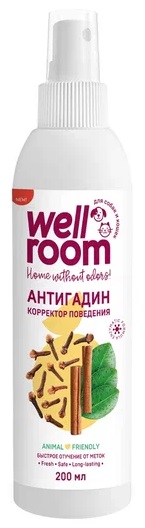 Wellroom. Спрей для коррекции поведения Антигадин