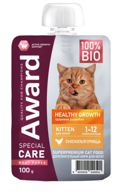 Дополнительное питание AWARD Healthy growth 