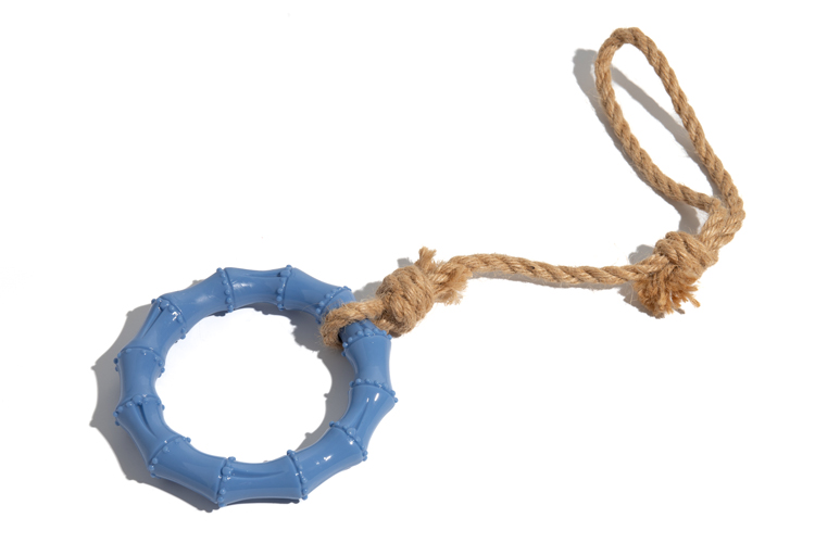 NUNBELL. Игрушка д/собак Кольцо с ручкой 43х12х2см
