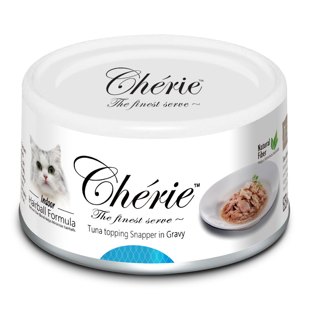 Pettric Cherie Hairball Control. Тунец с люцианом в подливе