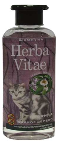 Herba Vitae Шампунь для кошек антипаразитарный