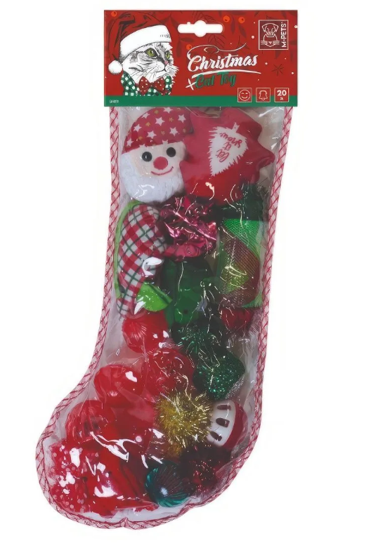 Mpets. Игрушка для кошек Новогодний подарок 32см