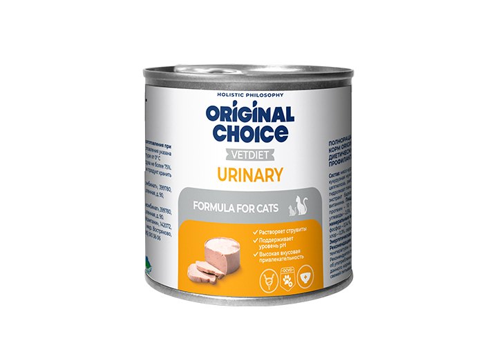 Original Choice Vetdiet Urinary для кошек профилактика МКБ