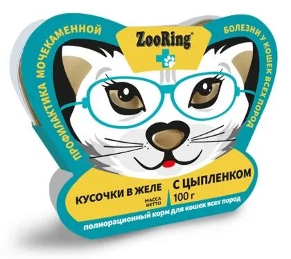 ZooRing. Корм для профилактики МКБ с Цыпленком