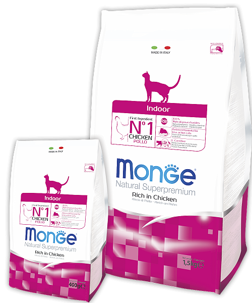 Monge Cat Indoor корм для домашних кошек