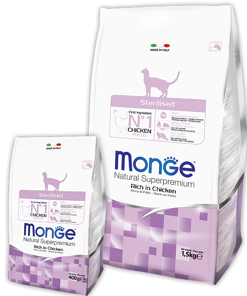 Monge Cat Sterilized корм для стерилизованных кошек