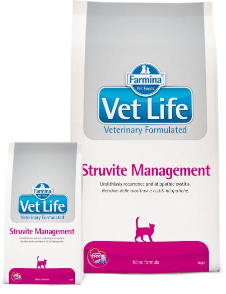 Farmina Vet Life Struvite Management,  д/кош при струвитном уролитиазе и идиопатическом цистите