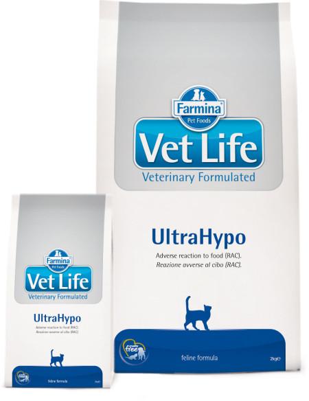 Farmina (Фармина) Vet Life Ultra Hypo,диетическое питание д/кош при неблагоприятных реакциях на пищу