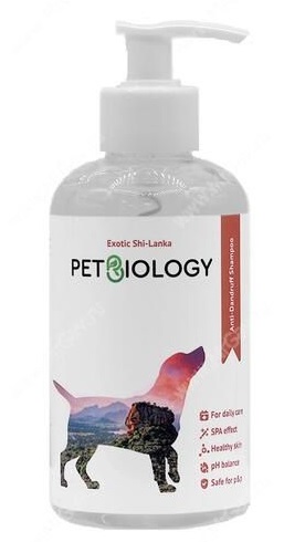 PETBIOLOGY Шампунь против перхоти глубокой очистки для собак, Шри-Ланка