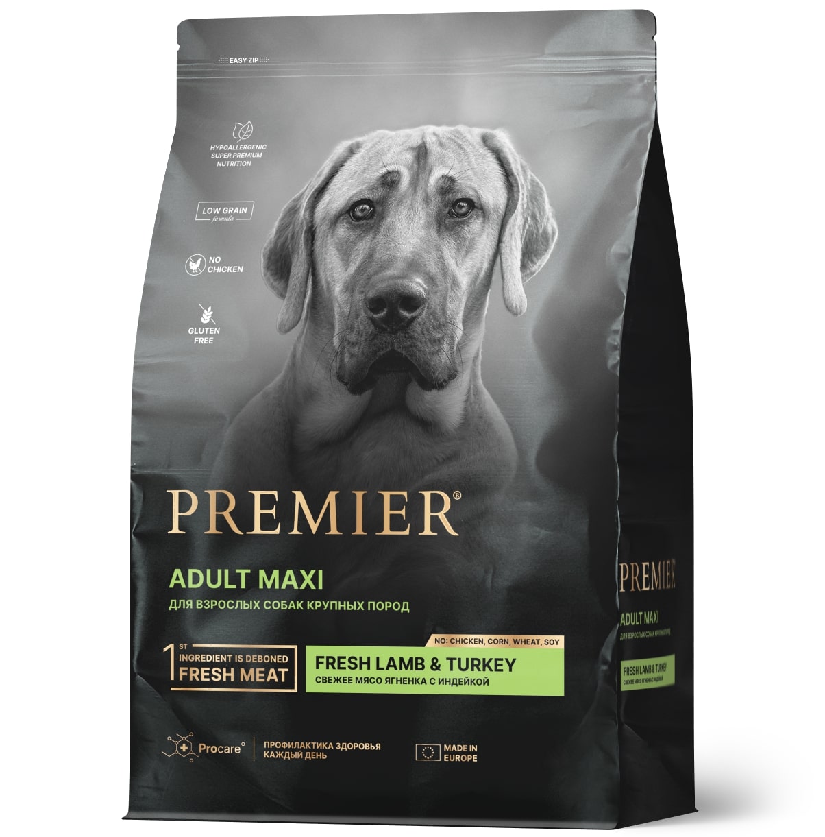 PREMIER Adult Max Lamb&Turkey (Ягненок/Индейка для взрослых собак крупных пород)