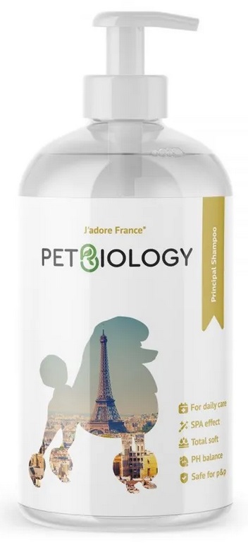 PETBIOLOGY Шампунь основной уход для собак, Франция